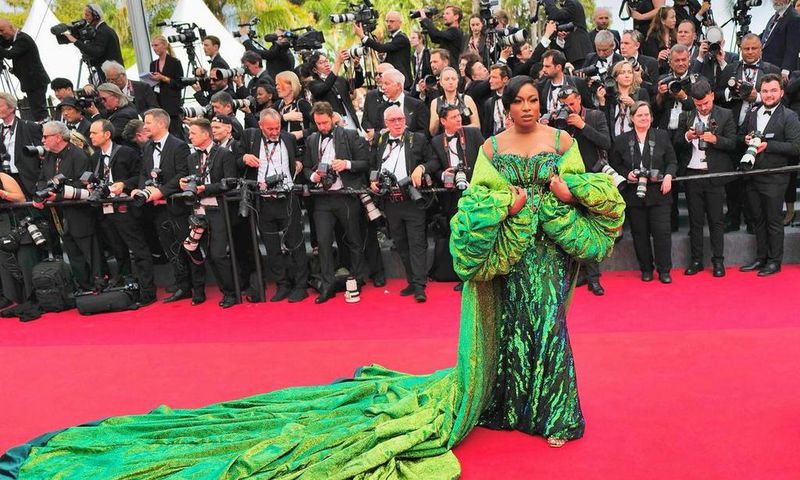 Chika Ike at the Cannes film festival [Instagram/Chikaike]