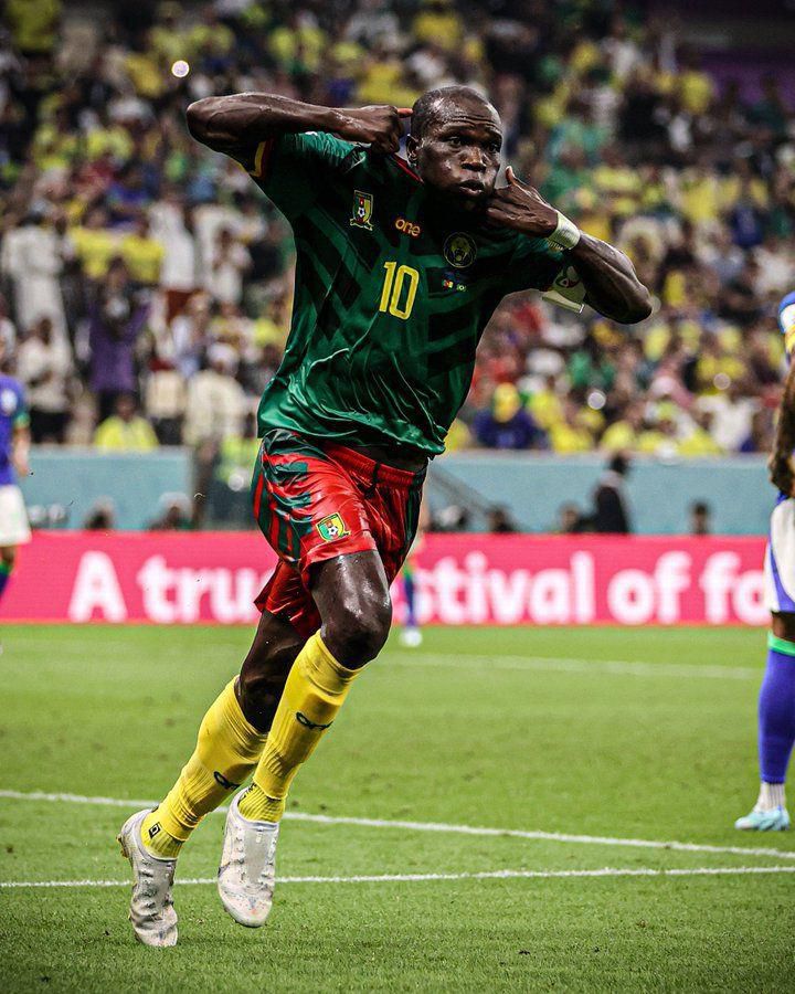 Vincent Aboubakar Cameroon's best player in 2022 by a mile
