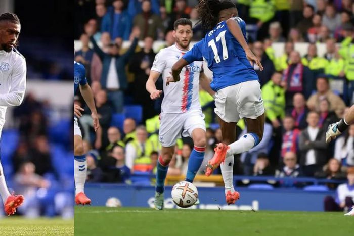Alex Iwobi explains 'confident' backheel to set up Everton's 3rd goal against Crystal Palace