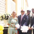 L-R: Board Chair Guinness Nigeria PLC, Dr. Omobola Johnson; Chief Medical Director, Special Guest of Honour, Prof Chris Bode; Corporate Relations Director Guinness Nigeria PLC, Mr. Rotimi Odusola; Incoming Managing Director, Guinness Nigeria PLC, Mr. A...