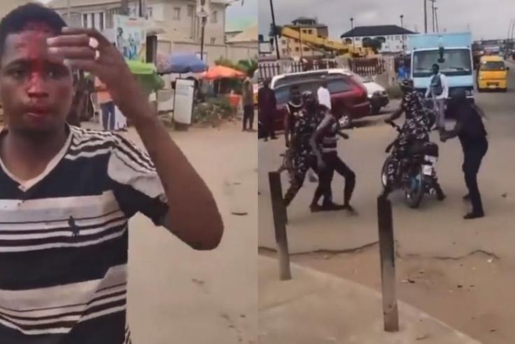 Police detain officers caught brutalising Okada man in viral video. [NAN]
