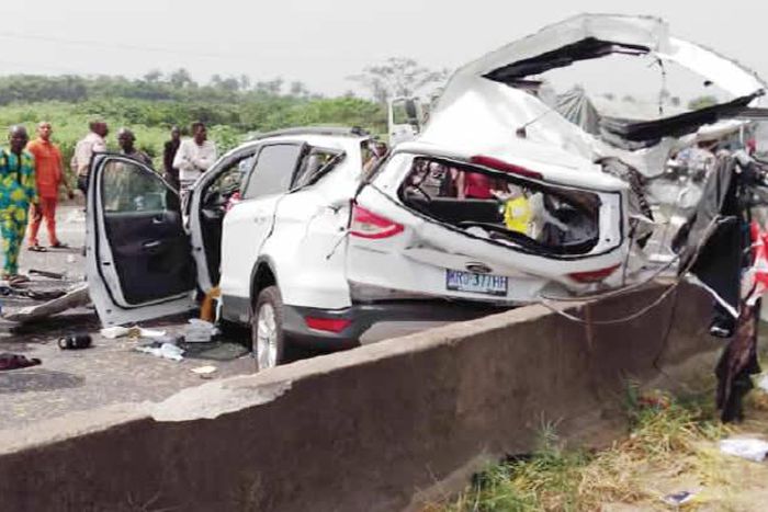 Yahoo boy crushes 77-year-old woman to death with his Toyota Venza