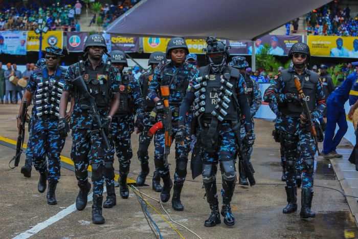Nigerian police officers (image used for illustration) [LSPC]