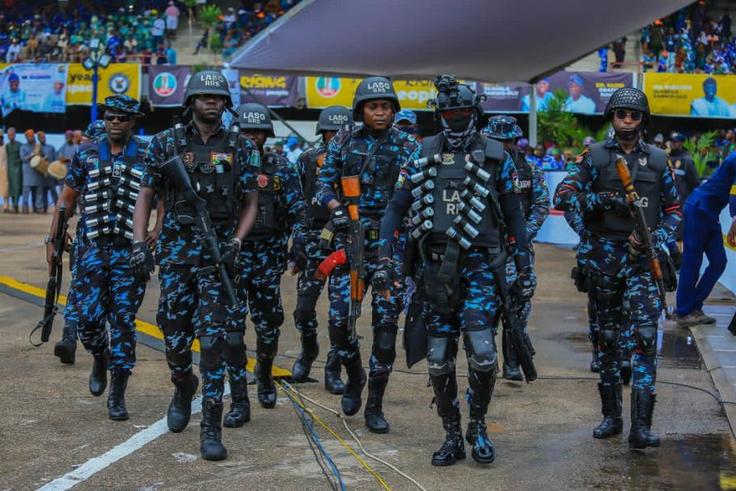 Nigerian police officers (image used for illustration) [LSPC]