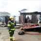 Scene of a fire incident at Mushin market on Saturday, August 1, 2020 [LASEMA]
