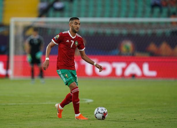 Hakim Ziyech of Morocco