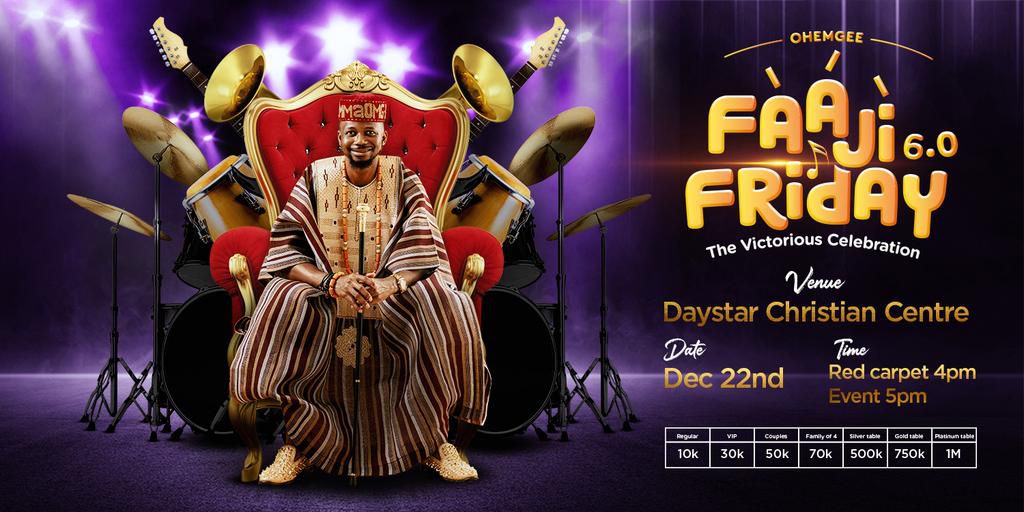 Ohemgee faaji fridays