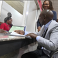 President William Ruto speaking at the KRA headquarters at Times Towers