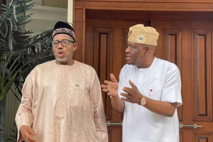 Bala Mohammed meets Nyesom Wike in Port Harcourt