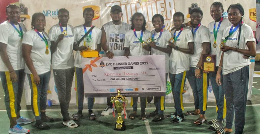 LVC Thunder Games champions Keystyle Travels