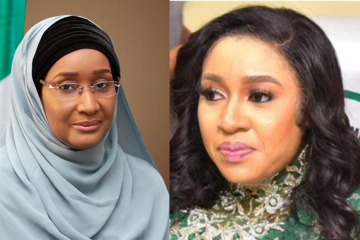 Sadiya Umar Farouq and Betta-Edu. (Daily Post)