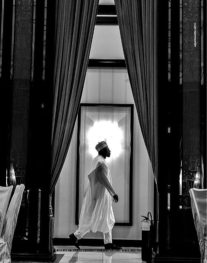 President Muhammadu Buhari is walking to a highly contested presidential poll on February 16, 2019, with records of his scorecard since entering government in the year 2015, compiled in a book. [Nigeria on Firmer Ground  Towards Lasting  Peace & Progre...