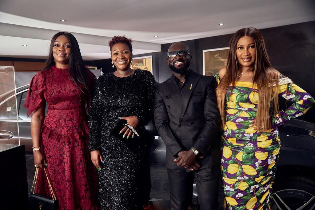 2Mrs Doja Allen, Mary Ojulari (Managing Director, Mercedes Benz Nigeria), Kojo Soboh (Founder, EMY Africa Awards), Mrs Marianne Omatsome