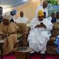 L-R Former Minister of Information, Culture and Tourism, Alhaji Lai Mohammed, Kwara Deputy Governor, Mr Kayode Alabi, and A National Leader of APC, Chief Bisi Akande, at the homecoming reception for the former minister.