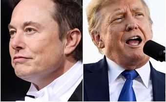 Elon Musk (left) and Donald Trump.Andrew Kelly, Gaelen Morse/Reuters