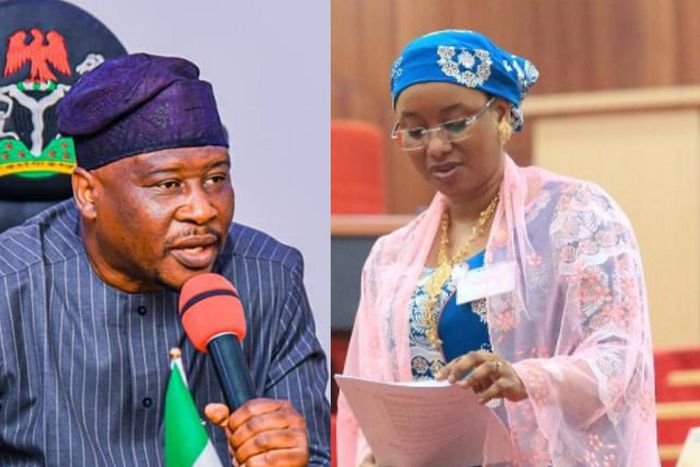 In Adamawa, the incumbent governor,  Ahmadu Umaru Fintiri will slug it out with Aisha Dahiru Binani (Punch)