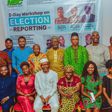 Participants at Lagos Media Support Centre training for journalists on election reporting.