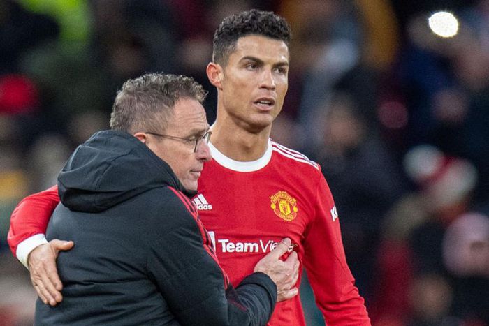 There was no love lost between Ronaldo and Ralf Rangnick.
