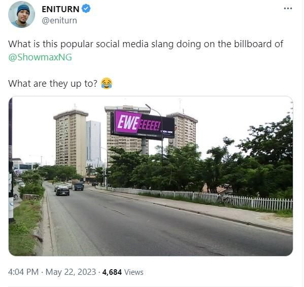 Eniturn's tweet