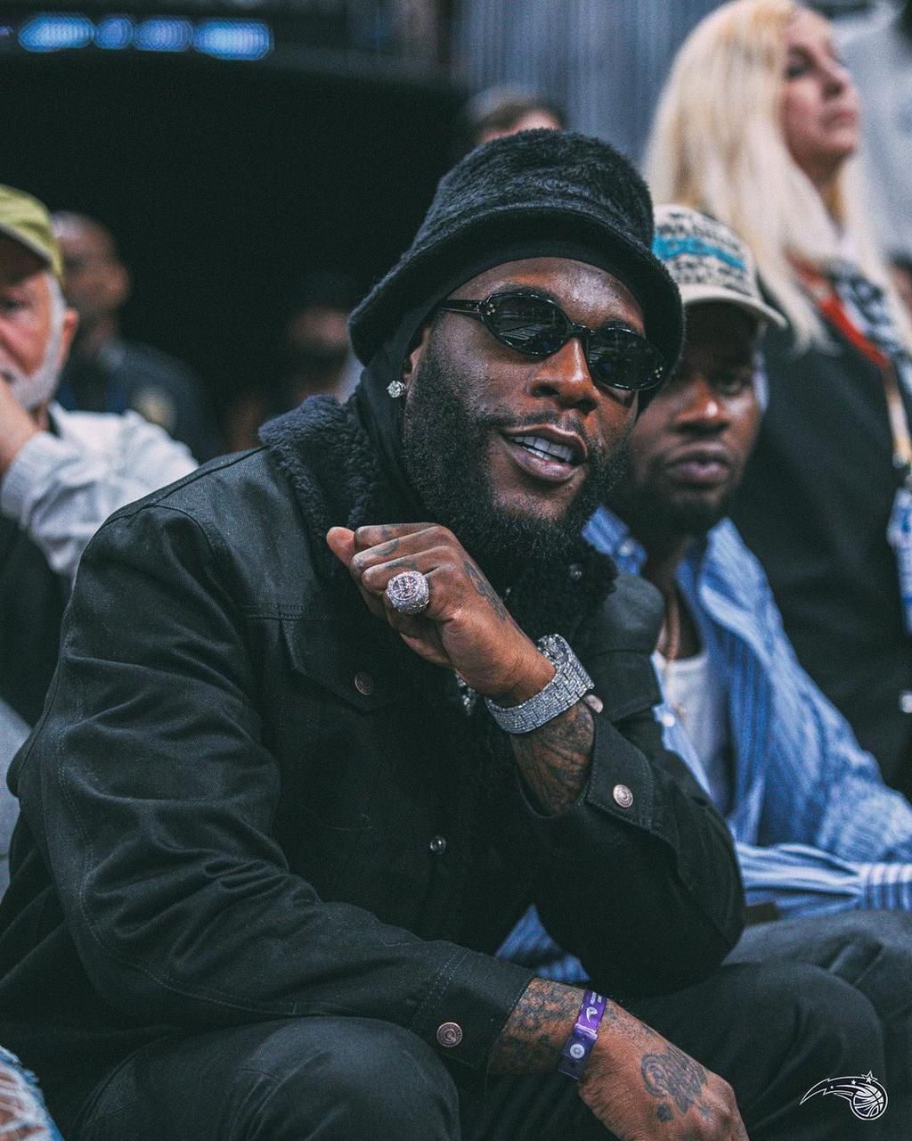 'Port Harcourt Boys' - Burna Boy teams up with Precious Achiuwa in Orlando [Photos]