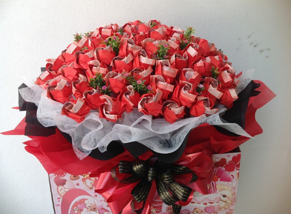 Money bouquet