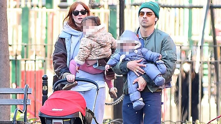 Joe Jonas, Sophie Turner and their kids [Hollywoodlife]