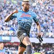 Osimhen scored his first Serie A hat-trick for Napoli against Sassuolo