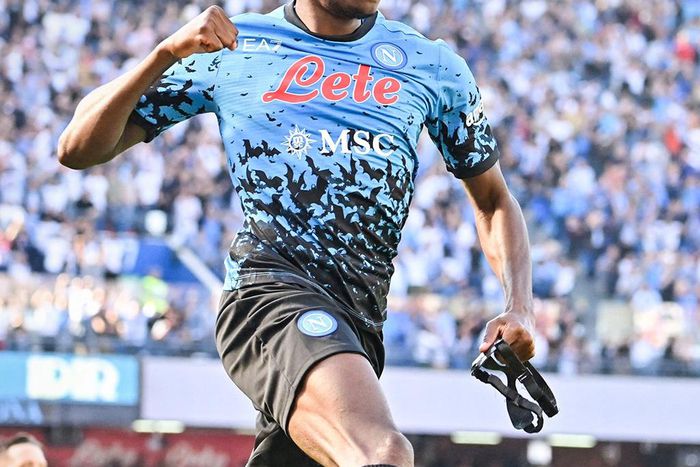 Osimhen scored his first Serie A hat-trick for Napoli against Sassuolo