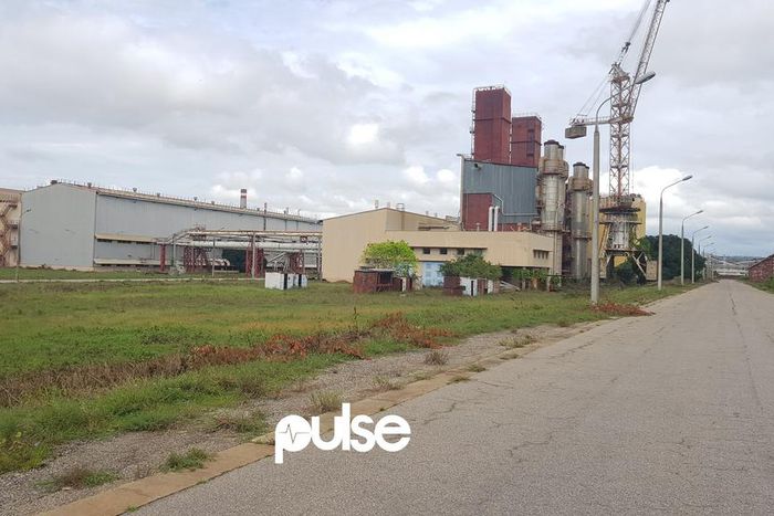 The Ajaokuta Steel Company lies dormant as it is yet to produce a beam of steel