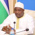 Gambia’s President Adama Barrow/. [Guardian]
