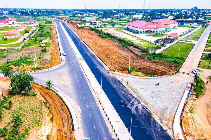 Gov Emmanuel inaugurates 6.64km road in Akwa Ibom. [Twitter:@MrUdomEmmanuel]