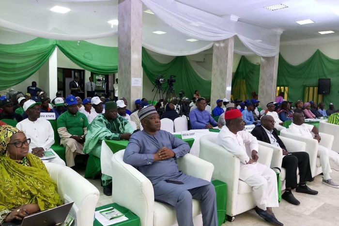 Ministerial Town Hall Meeting on NG-CARES Programme with Stakeholders, States and the FCT officials in Abuja on Monday, May 8, 2023. [NAN]