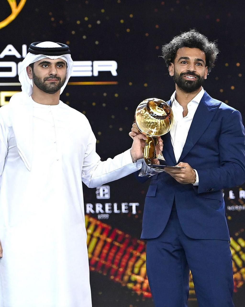 Liverpool star Mohamed Salah won the TikTok Fans’ Player of the Year Award