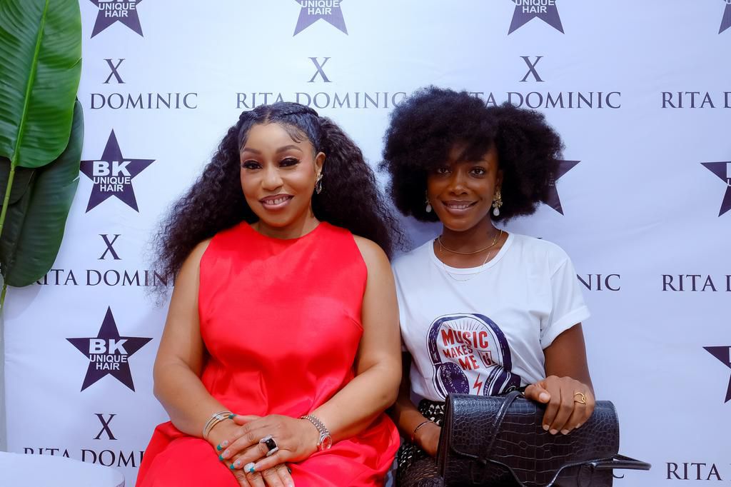 Rita Dominic and Gbubemi Ejeye
