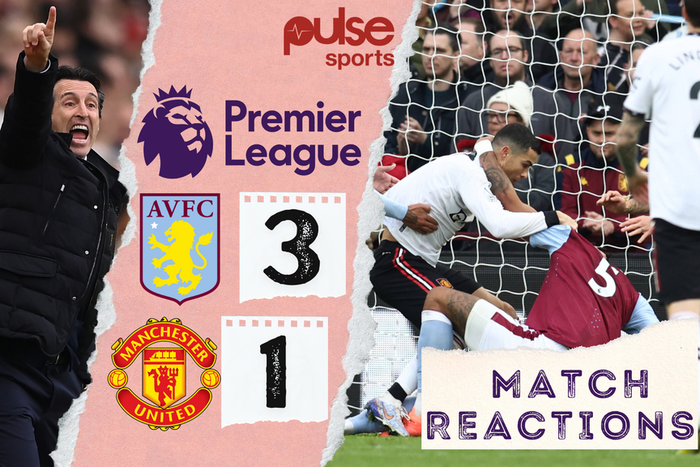 Manchester United lost 3-1 to Aston Villa in the Premier League on Sunday