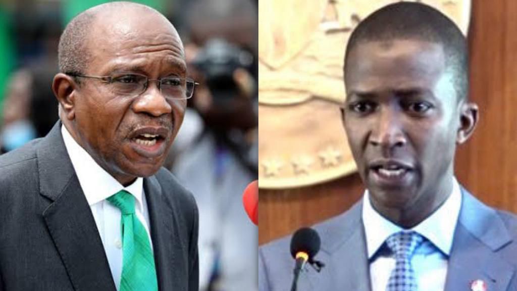 Godwin Emefiele and Abdulrasheed Bawa [PG]