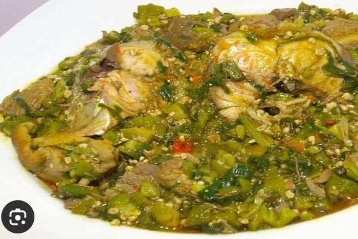 oil-less okro soup