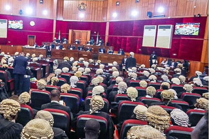 National Assembly Election Petition Tribunal. [Ripples]