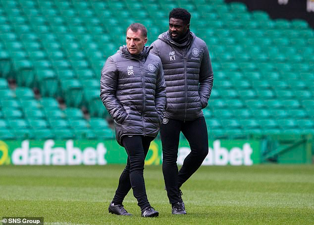 Kolo Touré et Brendan Rodgers