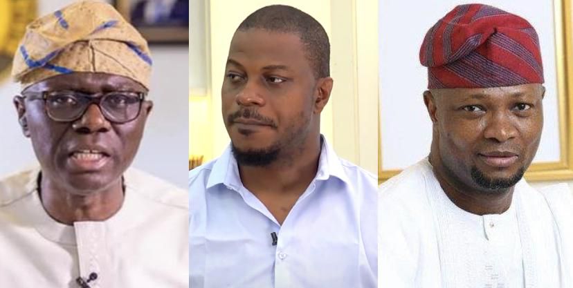 Babajide Sanwo-Olu, Gbadebo Rhodes-Vivour and Abdul-Azeez Olajide Adediran in a battle for the soul of Lagos (PG)