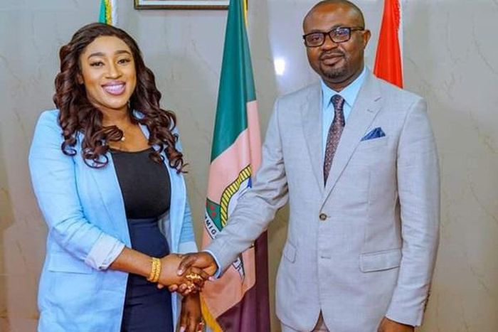 Betta Edu and Olubunmi Tunji-Ojo. [TheNation]