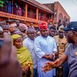 Governor Babajide Sanwo-Olu of Lagos State during an inspection along the Orile-Mile 2 axis, on Friday, Sept. 22, 2023. [Twitter:@jidesanwoolu]
