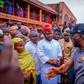 Governor Babajide Sanwo-Olu of Lagos State during an inspection along the Orile-Mile 2 axis, on Friday, Sept. 22, 2023. [Twitter:@jidesanwoolu]