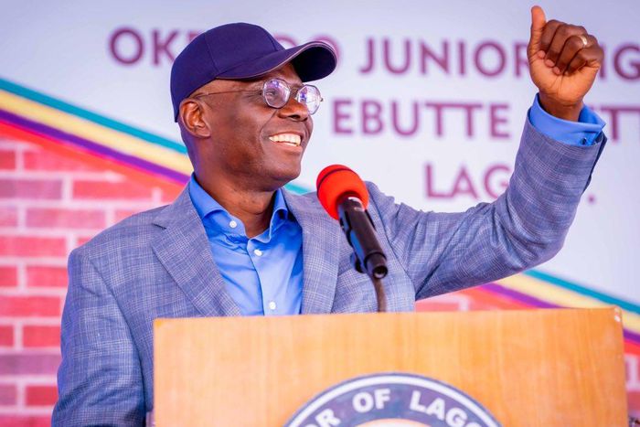 Lagos State Governor, Babajide Sanwo-Olu. [Twitter:@jidesanwoolu]