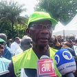 INEC Resident Electoral Commissioner in Lagos, Segun Agbaje addresses reporters on March 18, 2023 (ChannelsTV)