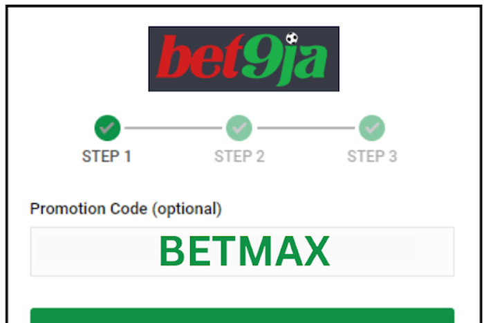 Bet9ja promotion code: BETMAX | 100% welcome bonus