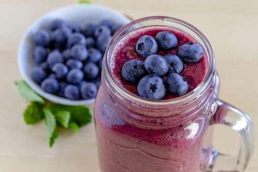 Blueberry-smoothie