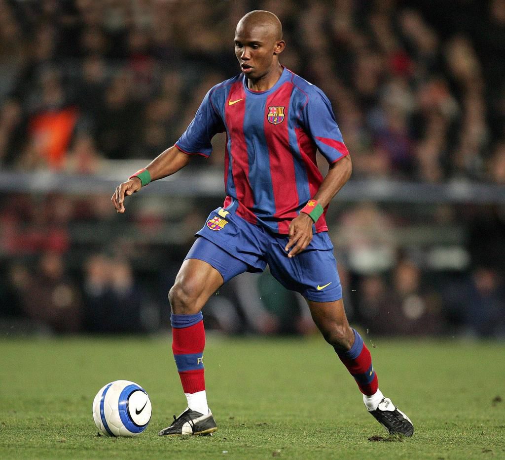 Samuel Eto'o was a former Barcelona striker