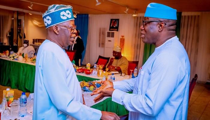President Bola Tinubu and Dr Kayode Fayemi [Business247]
