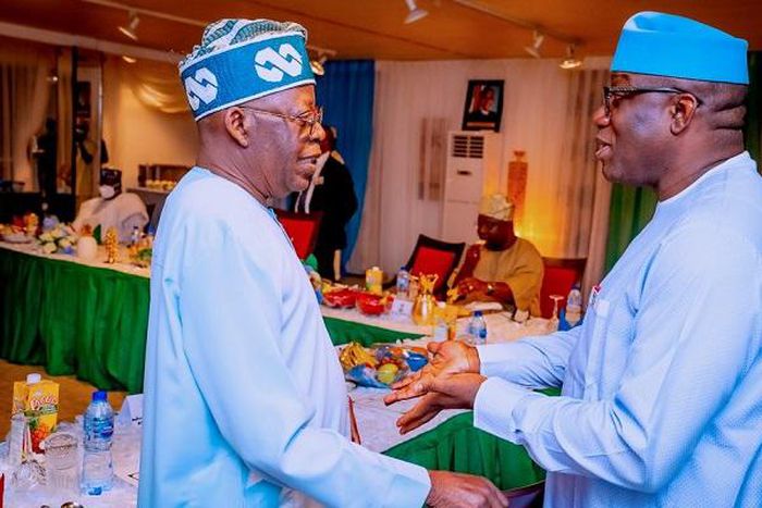 President Bola Tinubu and Dr Kayode Fayemi [Business247]